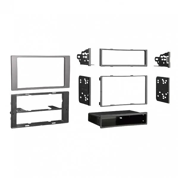 Aerpro FP9245M Single/Double DIN Silver Facia Kit Suit Ford Fiesta & Focus