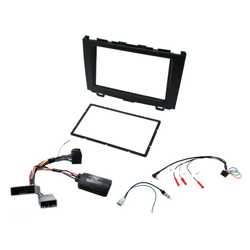 Aerpro FP9273K Double DIN Black Install Kit Suit Honda CRV RE 2007 - 2011