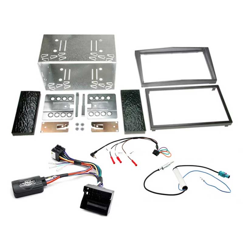 Aerpro FP9283BK Double DIN Metallic Grey Install Kit Suit Holden Various Models