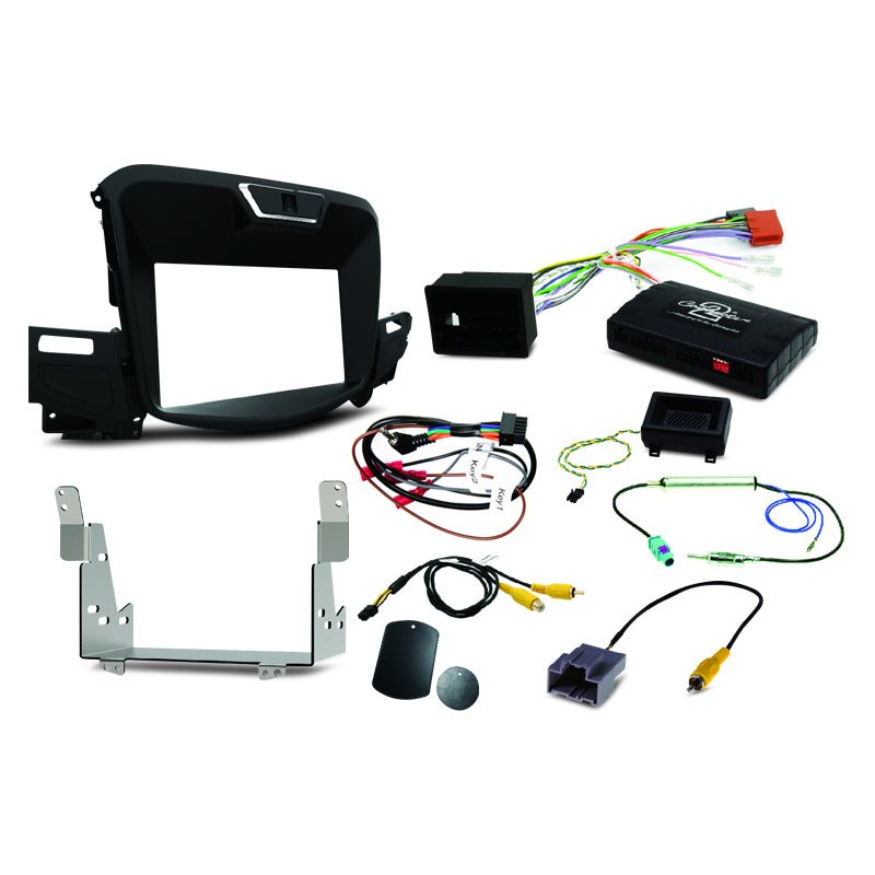 Aerpro FP9353K Black Double DIN Install Kit Suit Holden Commodore 2013 - 2017 VF