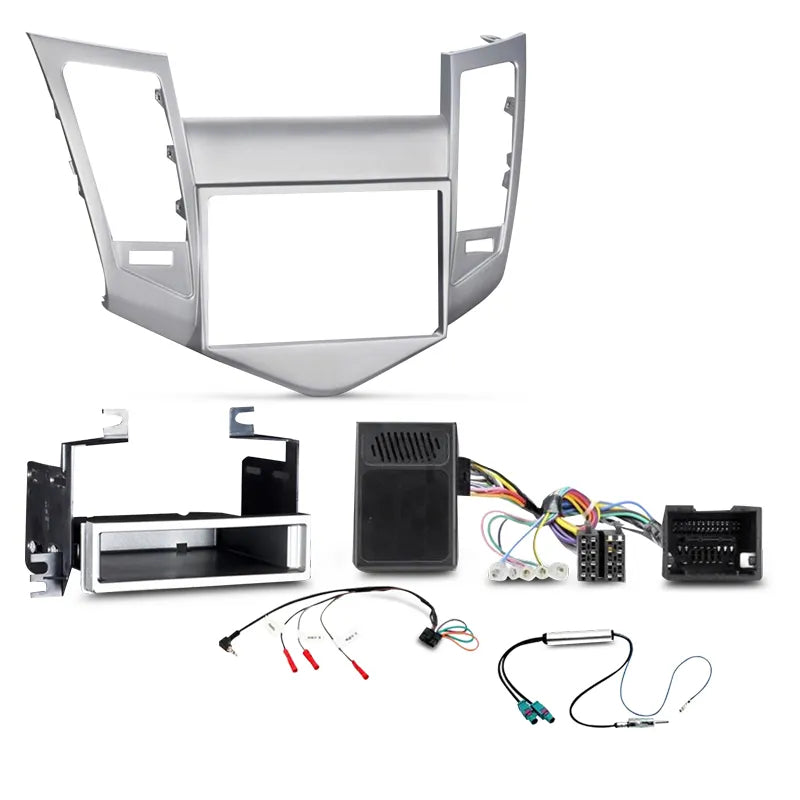Aerpro FP9421K Single/Double DIN Silver Install Kit Suit Holden Cruze 2009-2016