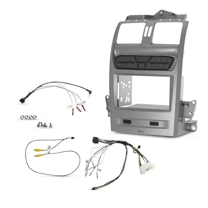 Aerpro FP9750SK Double DIN Silver Install Kit Suit Ford Falcon BA-BF & Territory SX-SY