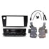 Aerpro FP9816 Double DIN Facia and Heater Control Unit for Subaru Liberty/Outback 2003-2009