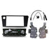 Aerpro FP9817 Double DIN Facia & Heater Control Unit Suit Subaru Liberty/Outback