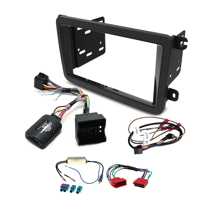 Aerpro FP9888K Double DIN Matte & Gloss Black Install Kit Suit Volkswagen Various Models