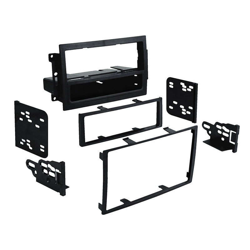 Aerpro FP996510 Facia Kit Suit Jeep 2005-09 Black Single-DIN & 2-DIN