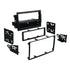 Aerpro FP996510 Facia Kit Suit Jeep 2005-09 Black Single-DIN & 2-DIN