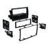 Aerpro FP996510 Facia Kit Suit Jeep 2005-09 Black Single-DIN & 2-DIN