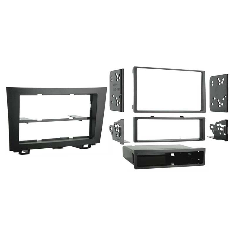 Aerpro FP997873 Single/Double DIN Textured Black Facia Kit Suit Honda CR-V 2007 - 2011