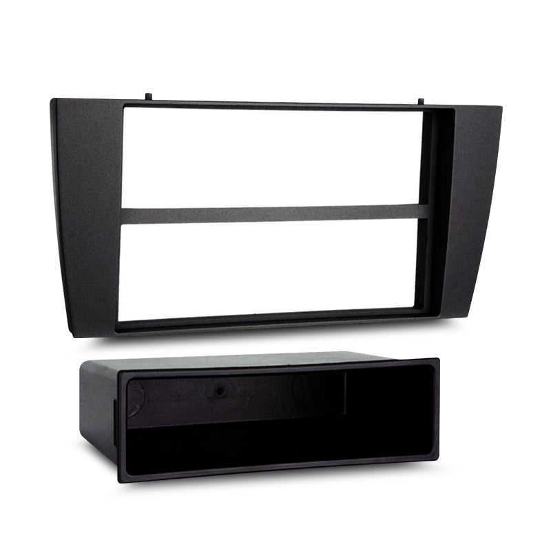 Aerpro FP999500 Single/Double DIN Matte Black Facia Kit Suit Jaguar S-Type/X-Type