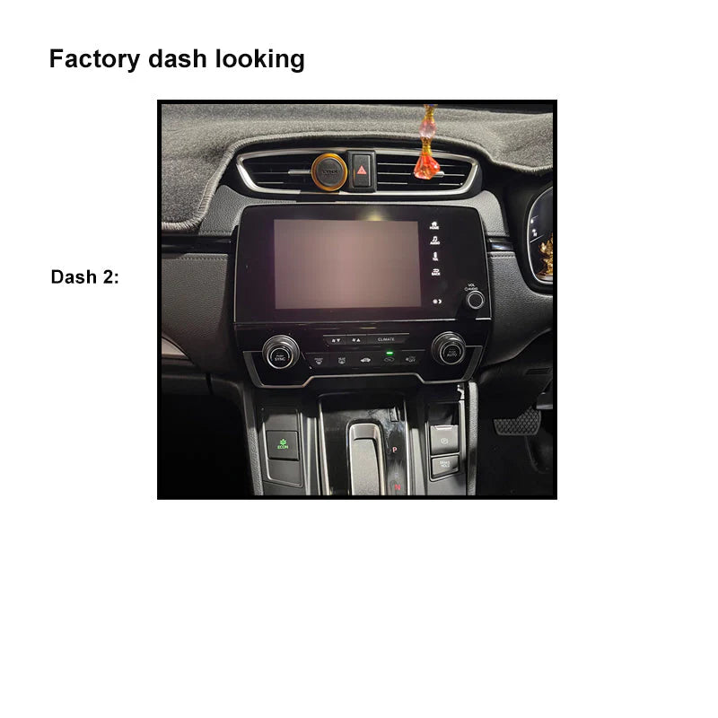 CAC FXHD22K2 - 9 Inch Fascia Kit with Harness for Honda CRV 2017+ Dash 2 With Side Camera