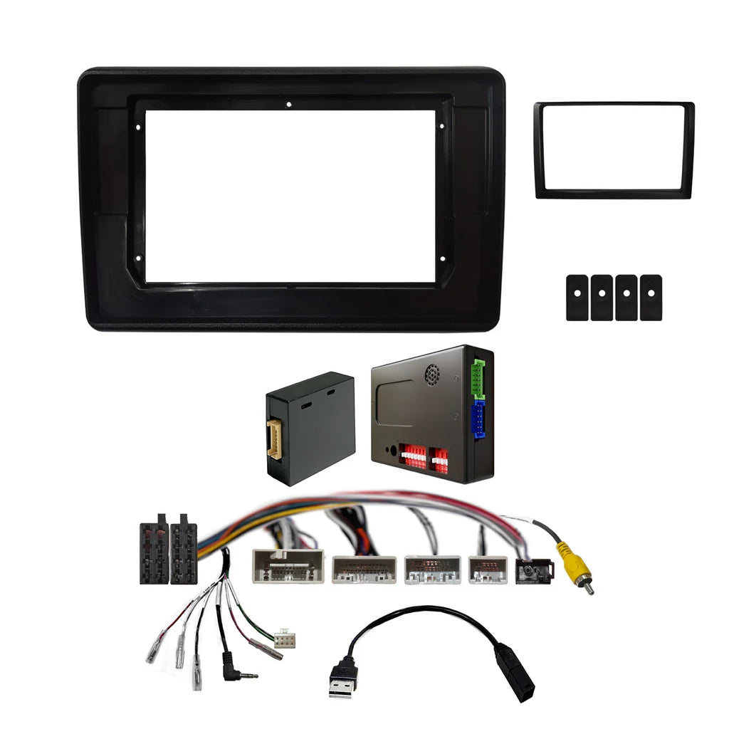 CAC FXHD4K1S - 9 Inch Fascia Kit with Harness for Honda HR-V 2014-2016 With Side Camera