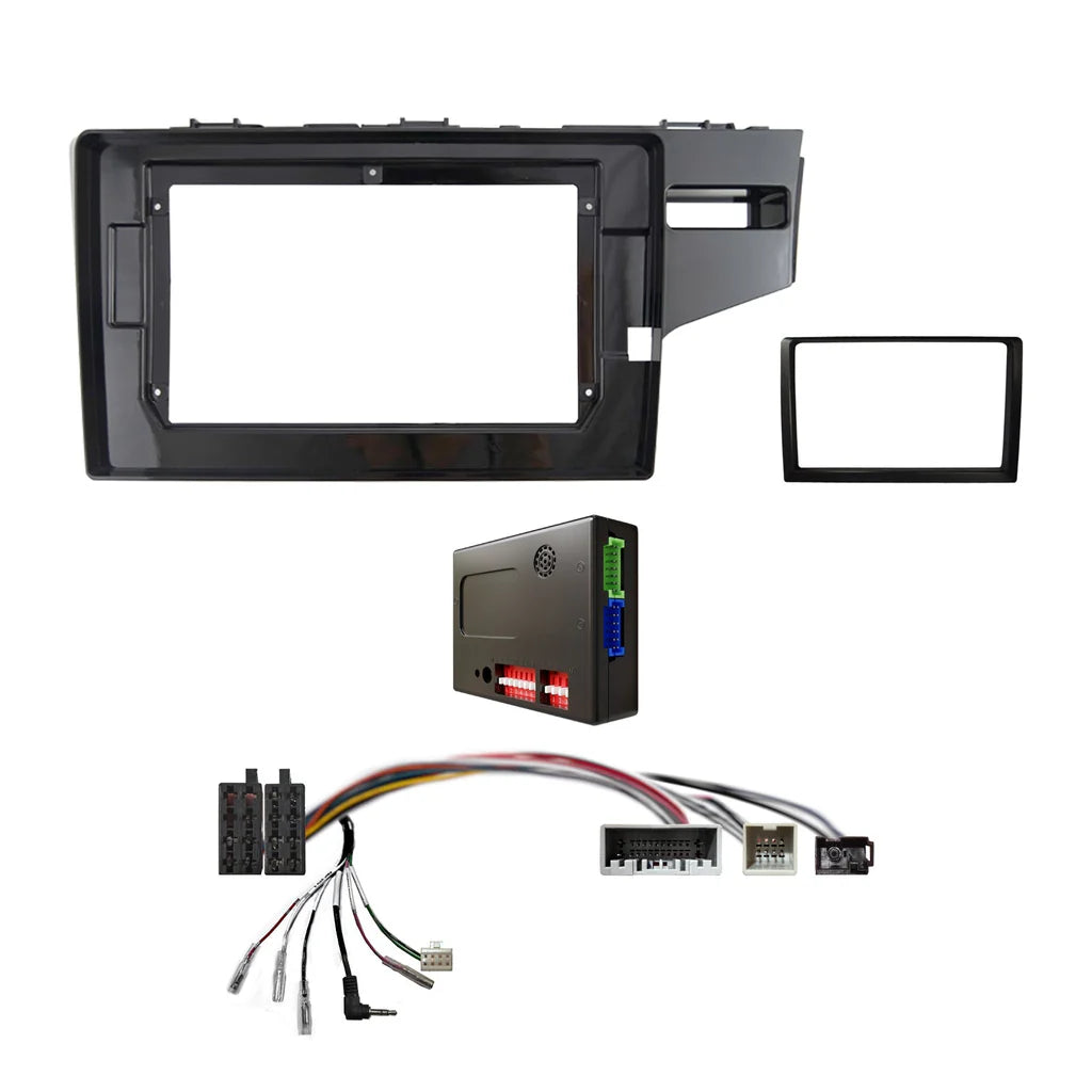 CAC FXHD5K2 - 9 Inch Fascia Kit with Harness for Honda Jazz 2014+ Dash 2