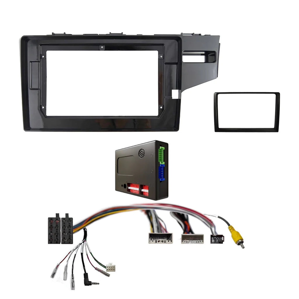 CAC FXHD5K345 - 9 Inch Fascia Kit with Harness for Honda Jazz 2014+ Dash 3 Dash 4 Dash 5