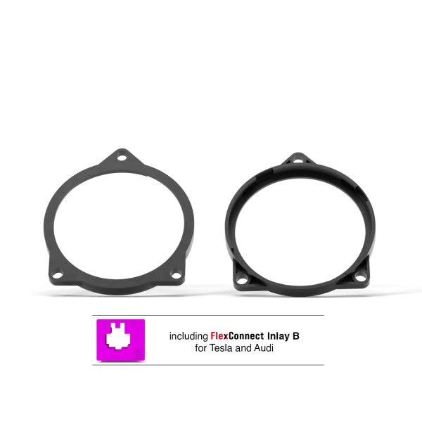 HELIX CFMK100 TES.1 | FlexMount100 Adaptor Ring Kit | 4" Midrange Adapter