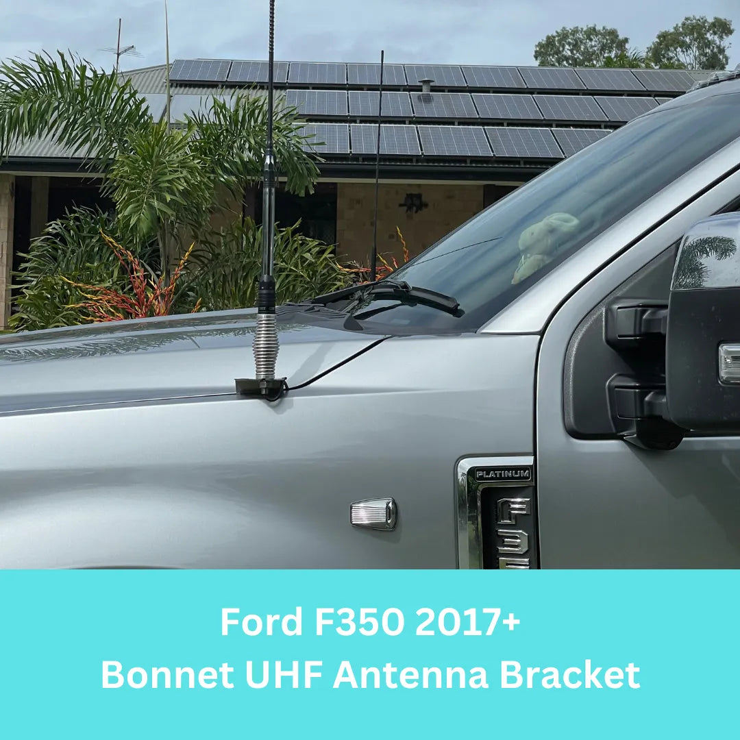 GMF4x4 164P-FB Ford F350 2017+ Passenger Side UHF Fender Bracket Stainless Steel