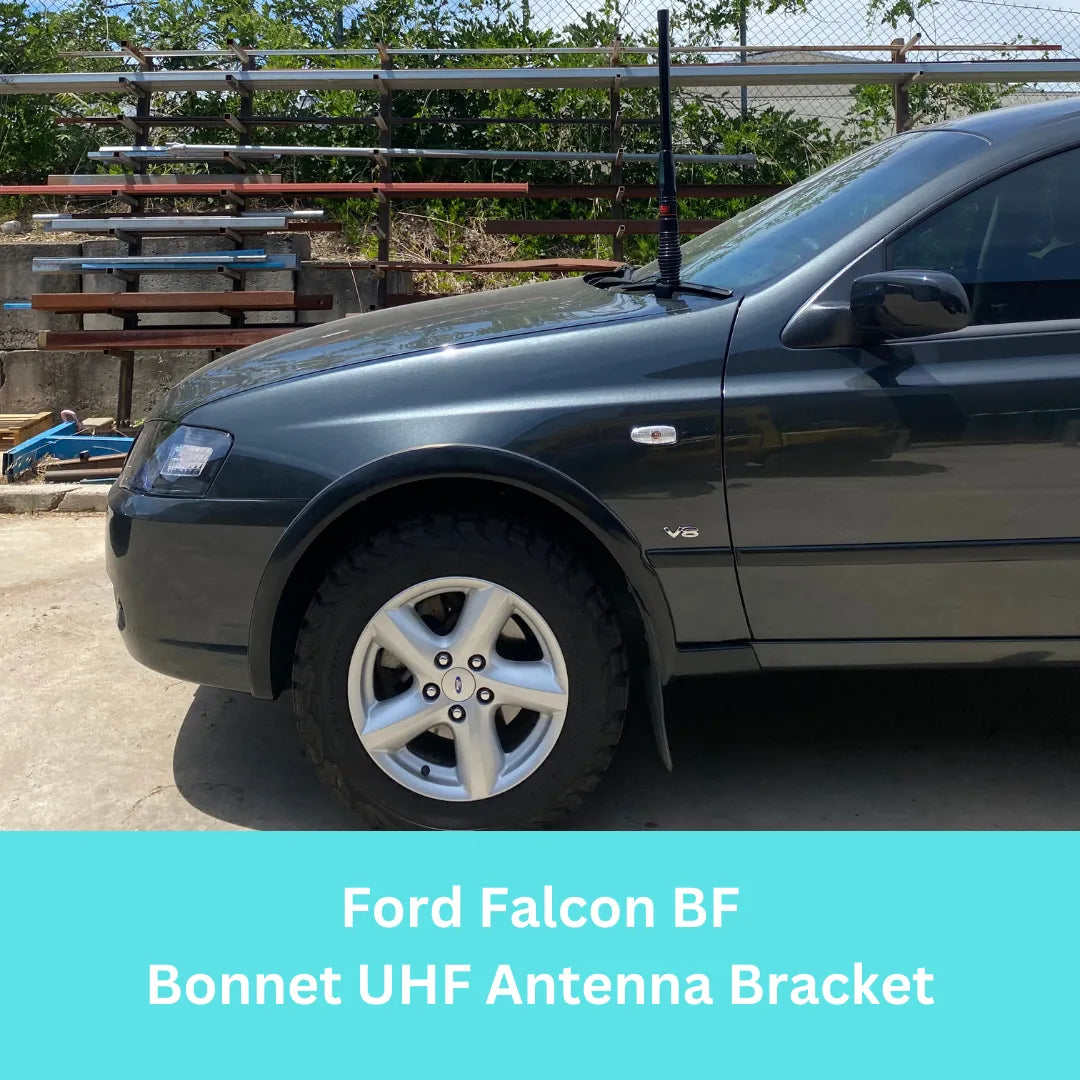 GMF4x4 BB-227P Ford Falcon BF 2005-2008 Bonnet Hinge UHF Antenna Bracket