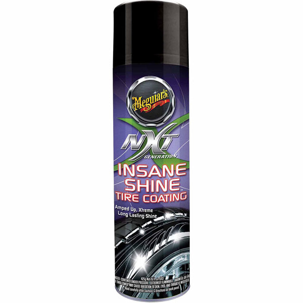 Meguiar's G13115 NXT Generation Insane Shine Tyre Coating - Aerosol 425G