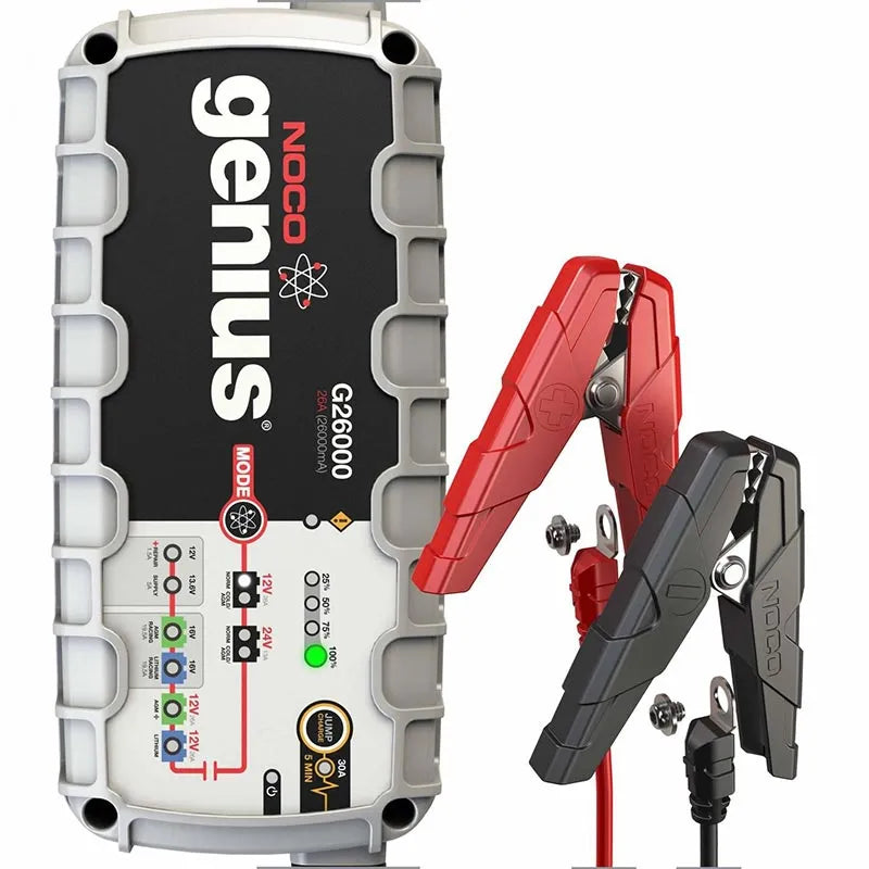 NOCO G26000AU 12/24V 26A/13A UltraSafe Lead Acid & Lithium Battery Charger