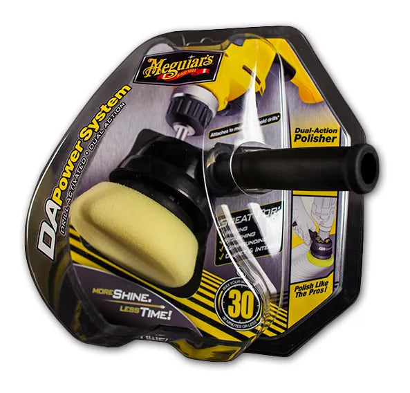 MEGUIAR'S DA POWER SYSTEM DUAL ACTION DRILL ACTIVATED POLISHER