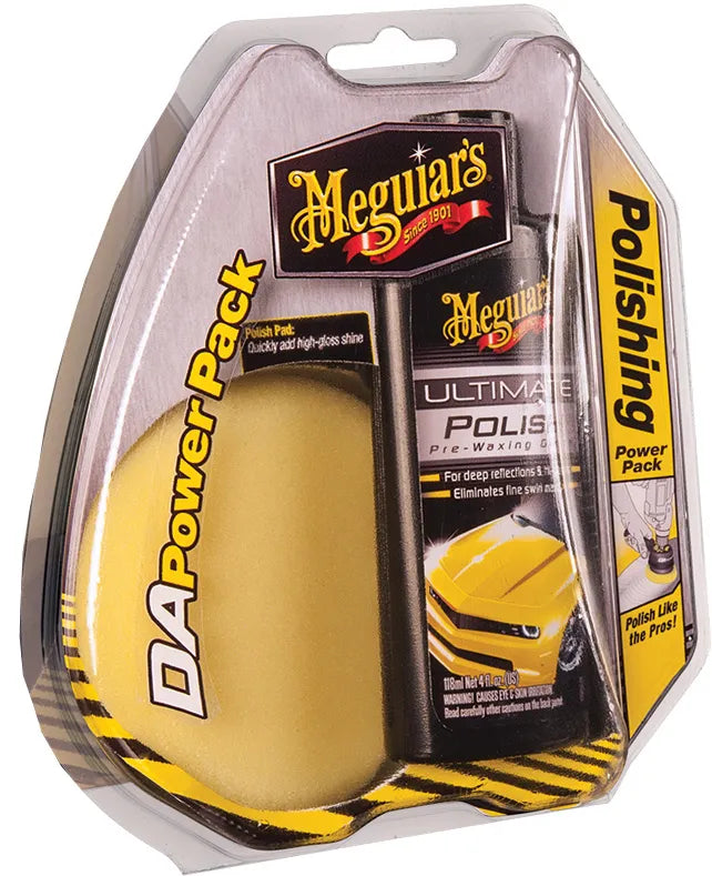 Meguiar's G3502INT Dual Action Ultimate Polishing Power Pack