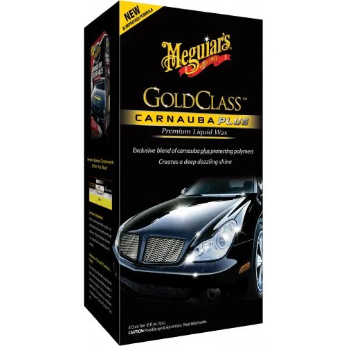 Meguiar's G7016 Gold Class Carnauba Plus Premium Liquid Wax - 473ml