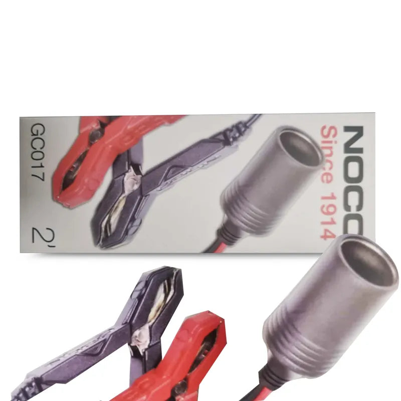 NOCO GC017 12 Volt Plug with Battery Clamps