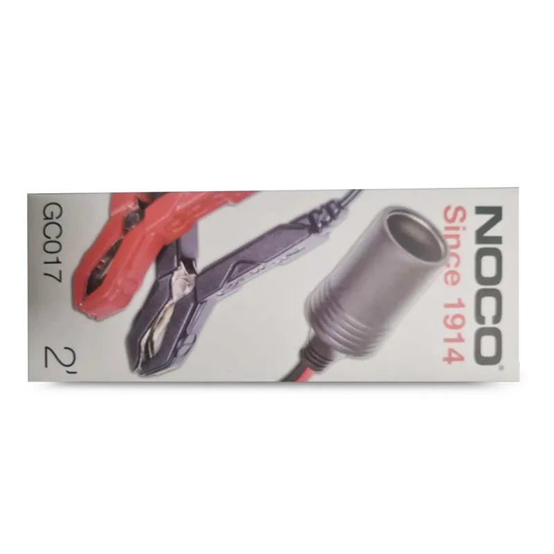 NOCO GC017 12 Volt Plug with Battery Clamps