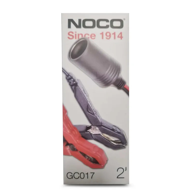 NOCO GC017 12 Volt Plug with Battery Clamps