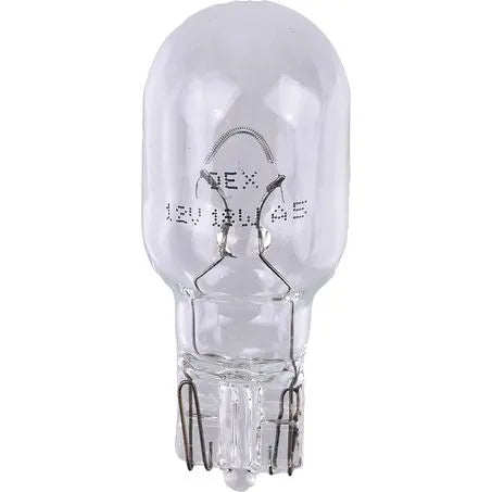 OEX GLX47360 12V 18W W16W Wedge Globe - W2x15D - Pack of 10