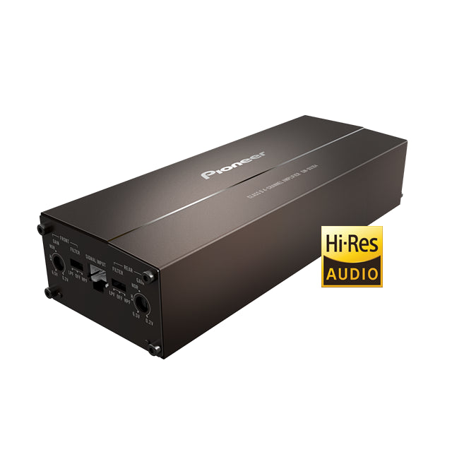 Pioneer GM-DX104 | 400W Ultra-Compact Class-D 4-Channel Amplifier