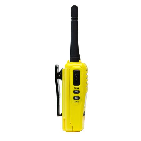 GME TX6165XY 5/1 Watt IP67 UHF CB Handheld Radio - Yellow