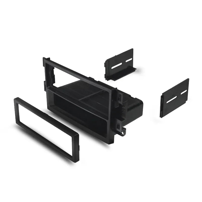 DNA black single DIN fascia panel showing factory texture finish for Holden installation