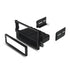 DNA black single DIN fascia panel showing factory texture finish for Holden installation