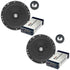 GermanMAESTRO GM-SV6509 Status-Line 6.5" 195W 2-Way Component/Coaxial Speaker - Pair