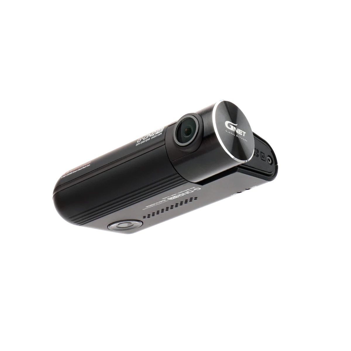GNET GONQPRO64GB 2CH QHD Dash Cam with Wi-Fi and GPS