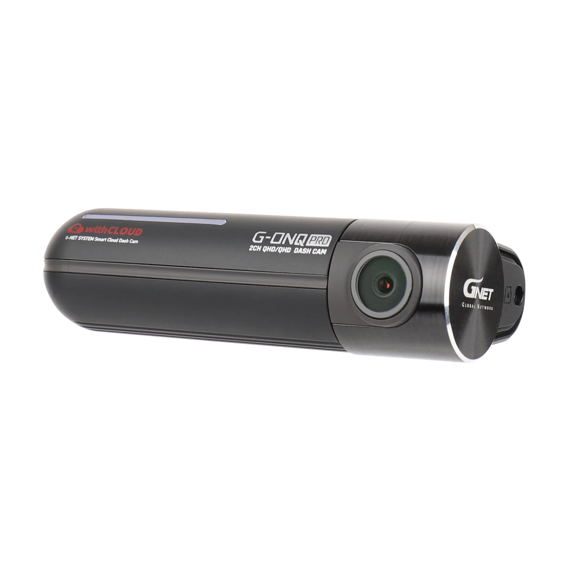 GNET GONQPRO64GB 2CH QHD Dash Cam with Wi-Fi and GPS
