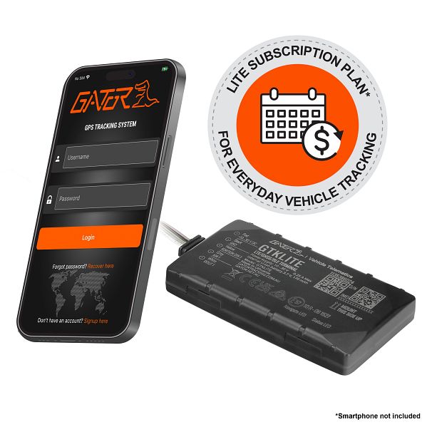Gator GTKLITE 4G LTE Vehicle GPS Tracking System Lite Subscription