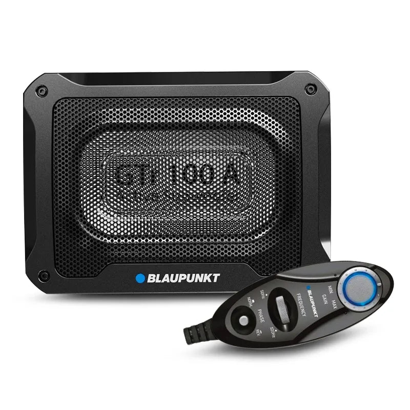 Blaupunkt GTR100A 160W 8X5" Amplified Active Underseat Subwoofer