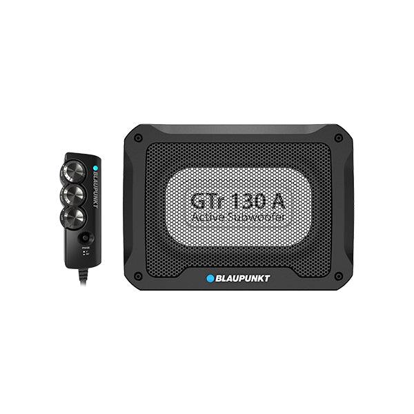 Blaupunkt GTR130A Slim Active Underseat Subwoofer 300W Class AB