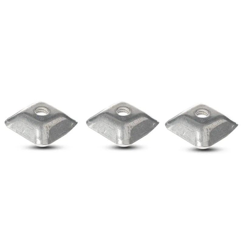 Great Whites GWA0010 Driving Light Mounting Lock Nuts 6mm