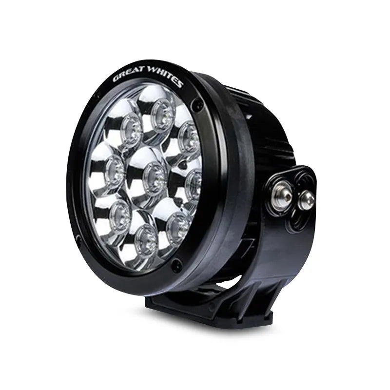 Great Whites GWR5093 170mm 9 LED Round Driving Light