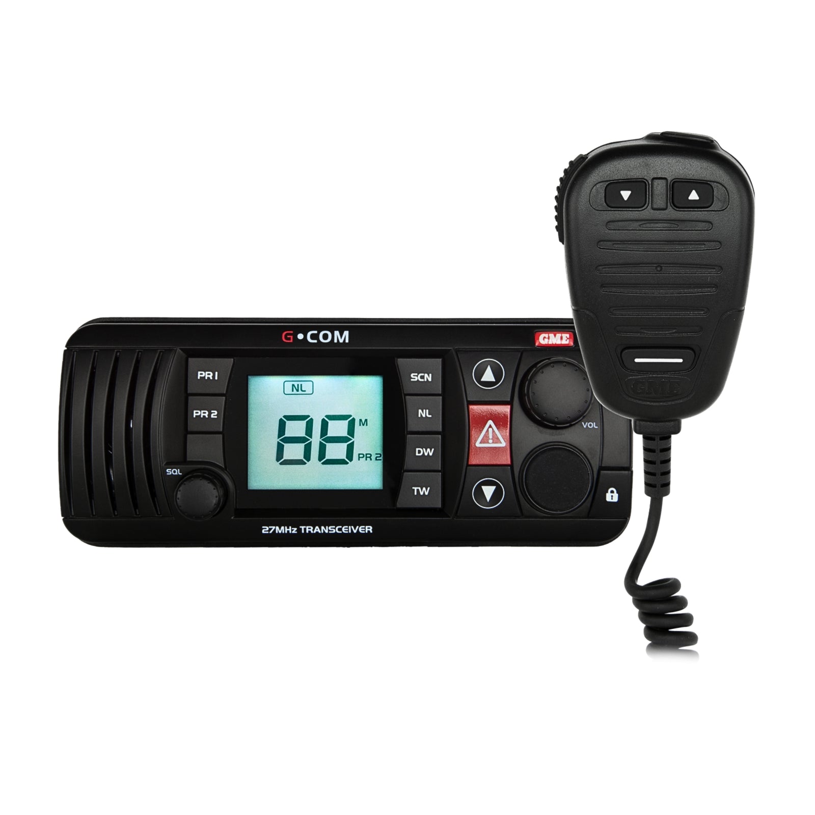 GME GX400B 27MHz Marine/CB Radio - Black