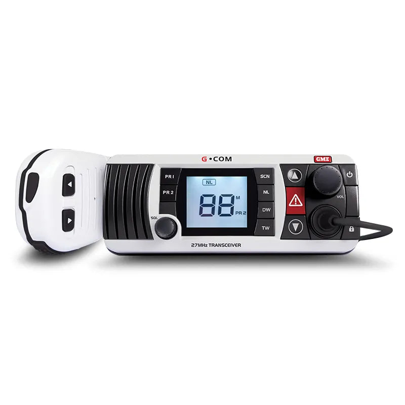 GME GX400W 27MHz Marine/CB Radio - White
