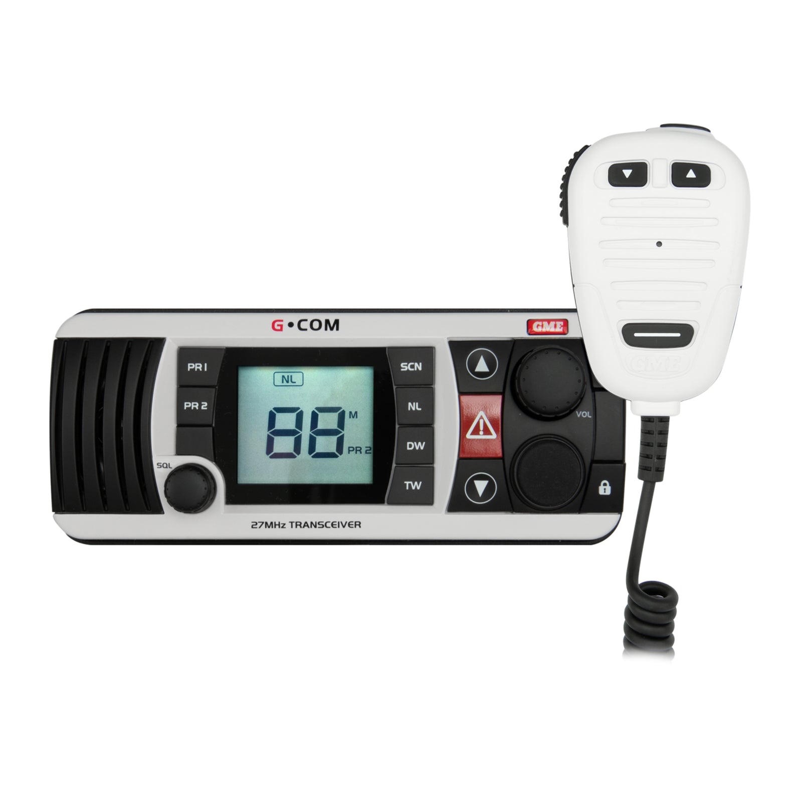 GME GX400W 27MHz Marine/CB Radio - White