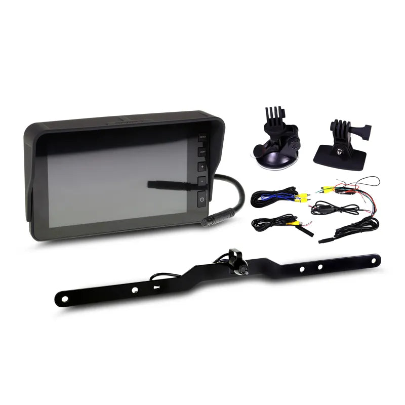 Gator GX5HDKT High-Res 5" Monitor with Stealth Mount Reversing Camera