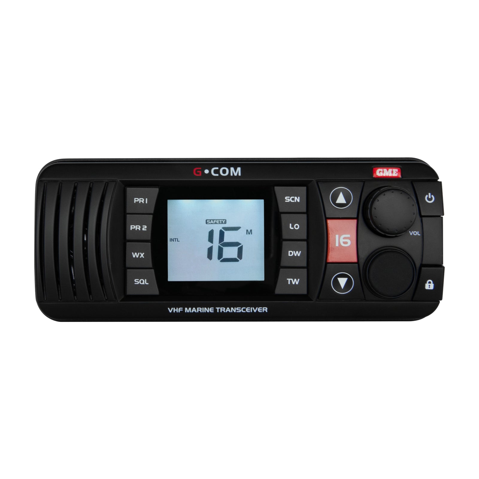 GME GX700B VHF Marine Radio - Black