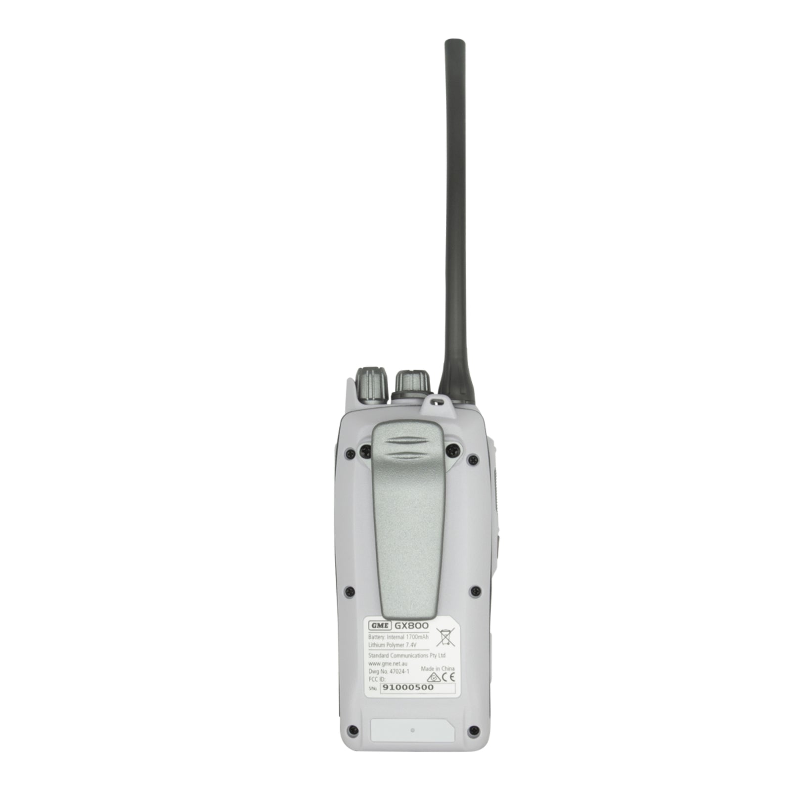GME GX800W 5/1 Watt Handheld VHF Marine Radio - Float & Flash