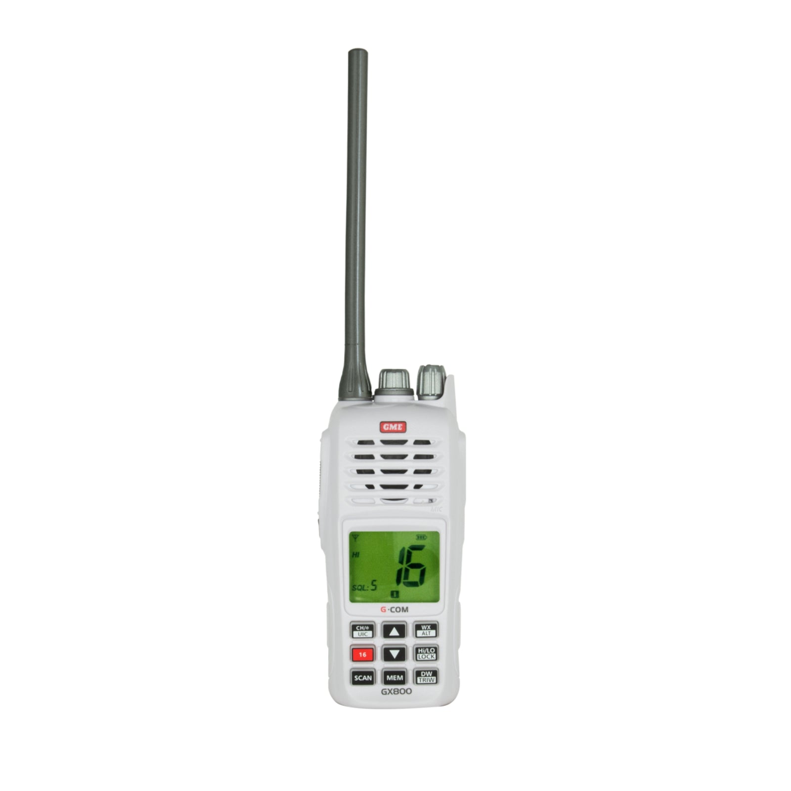 GME GX800W 5/1 Watt Handheld VHF Marine Radio - Float & Flash