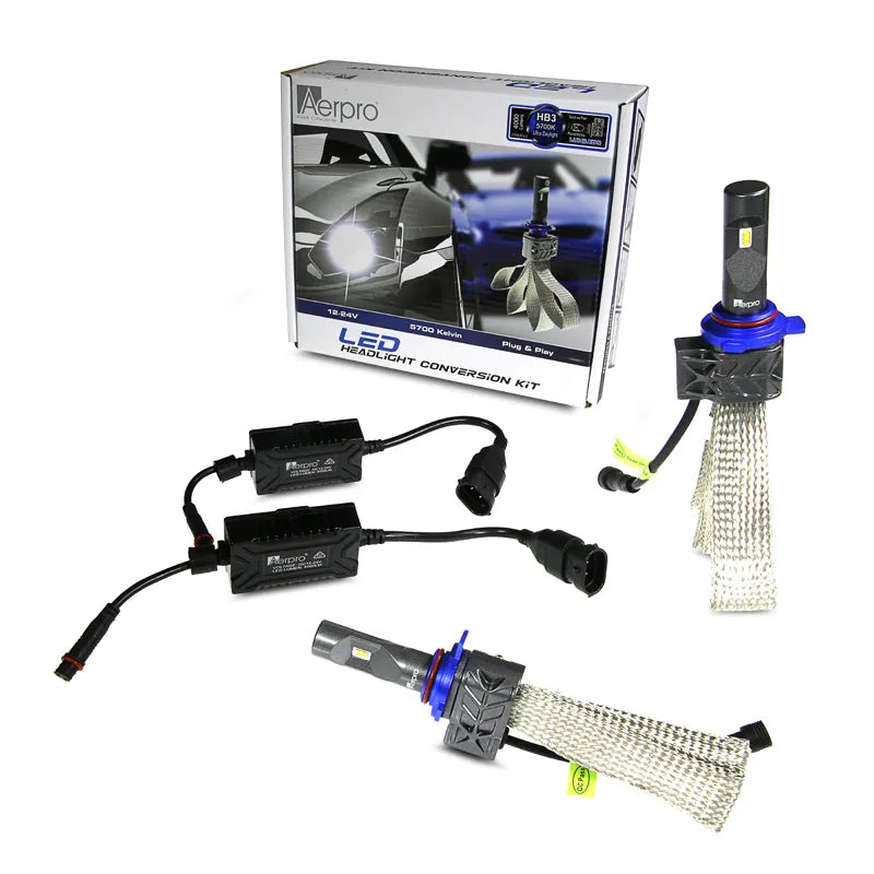 Aerpro HB3LED4K HB3 LED Headlight Globe 5700 Kelvin
